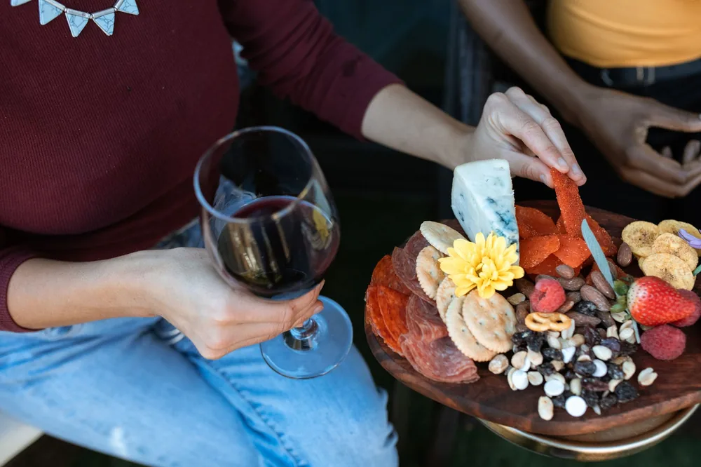 Charcuterie board and wine pairing for a cozy gathering